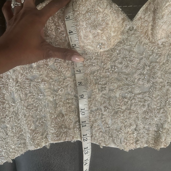 Martina Liana Cayla corset. Champagne beads. In good condition. - Picture 12 of 12